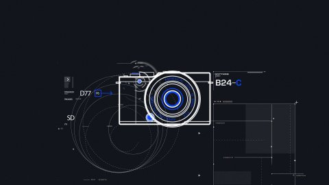 Projekt schematu oprawy graficznej programu Nowy Gadżet