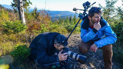 Ekipa na planie produkcji Piwniczanki